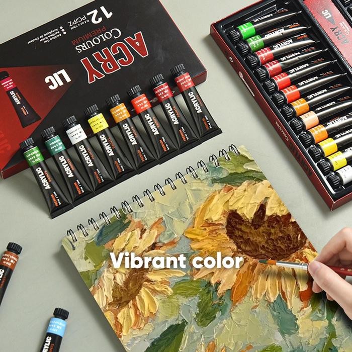 

Artemedia - G-Ac Giorgione Acrylic Paint Cat Akrilik 12/24/30 Warna 12Ml/Botol