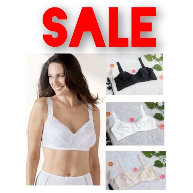 SALE Esmara - Bra Tanpa Kawat & Tanpa Busa-Bra Lepek/Momy Bra WE
