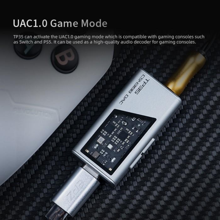 Epz Tp35 / Tp35 Pro Dual Cs43198 Dac Chip Amplifier Earphone Adapter