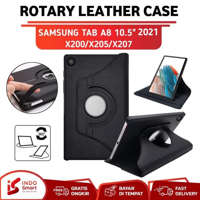 JTTOP" SAMSUNG TAB A8 / CASE SAMSUNG TAB A8 2021 / 10.5" X200 / CASING ROTARY