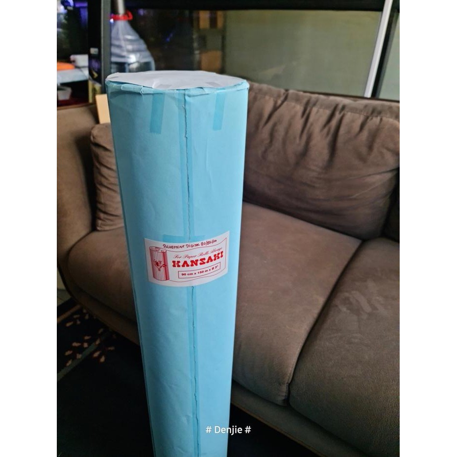 

Kertas Blueprint Digital Paper 80/85 Gsm A0 36 Inch (50 M)