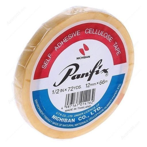 

Selotip Panfix 0,5" - 12mm / 1" - 24mm X 72 Yard