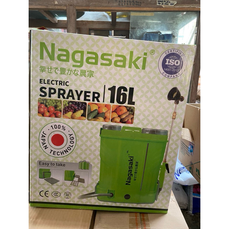 Tanki Semprot Sprayer Elektrik NAGASAKI 16ltr