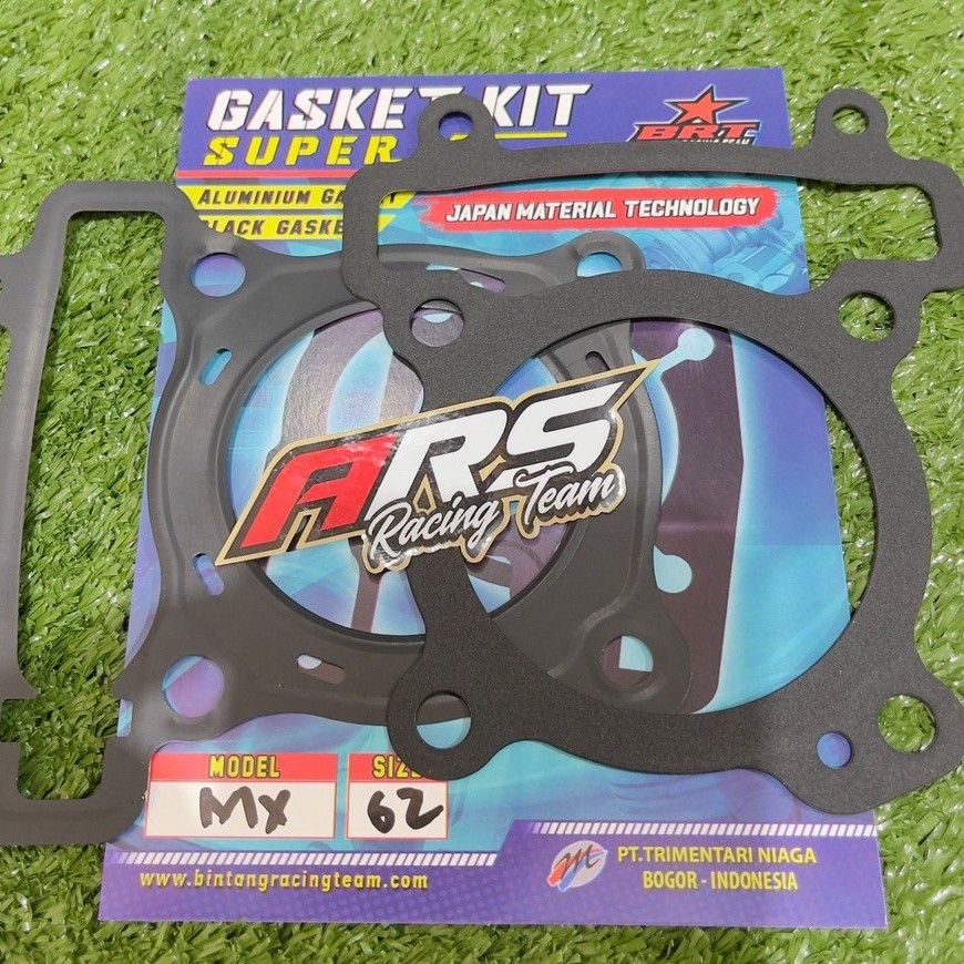 KET BRT BLOK HEAD MX KING - JUPITER MX - VIXION - R15 - XABRE - PACKING BRT BORE UP - DIAMETER 62 MM