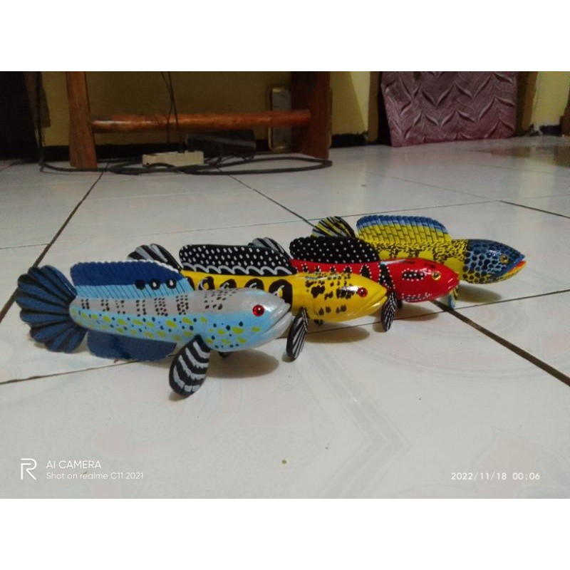patung chana / patung ikan chana