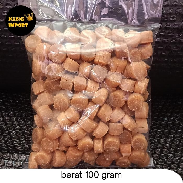 

Scallop Kering Jepang Asli Hokkaido 100Gram Dry Scallop Best Seller