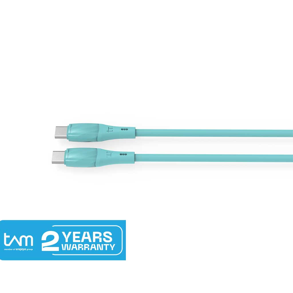 It Trans Silica Cable C to C - Blue