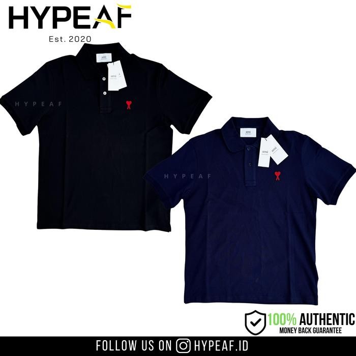 BEST SELLER AMI Alexandre Mattiussi Ami De Coeur Polo Shirt