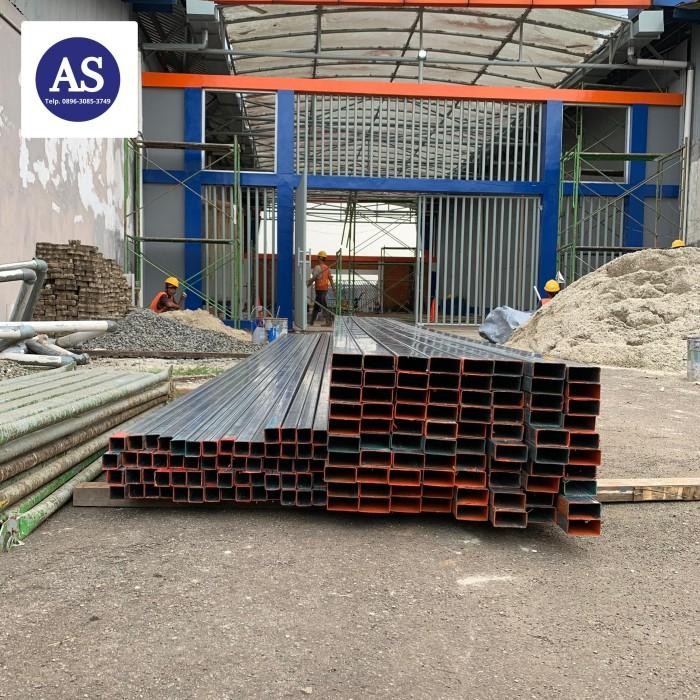 besi hollow 40x80 3mm hitam