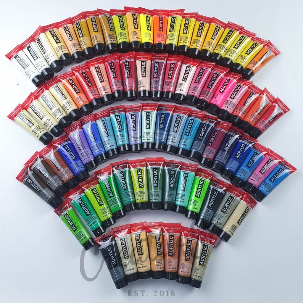 

Amsterdam Cat Acrylic Paint 20 Ml Cat Akrilik Lukis 20 Ml Part 4 Satuan