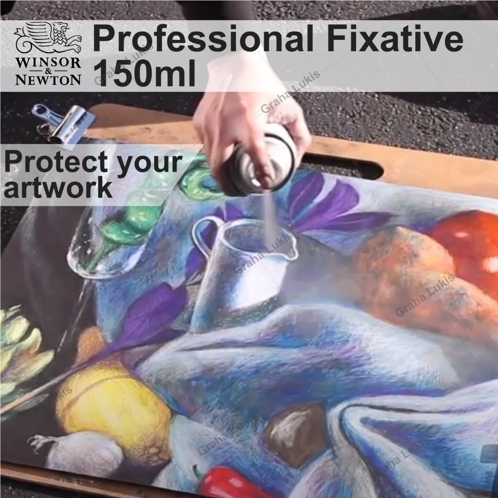 

Winsor & Newton professional Fixative 150ml - Varnish Spray