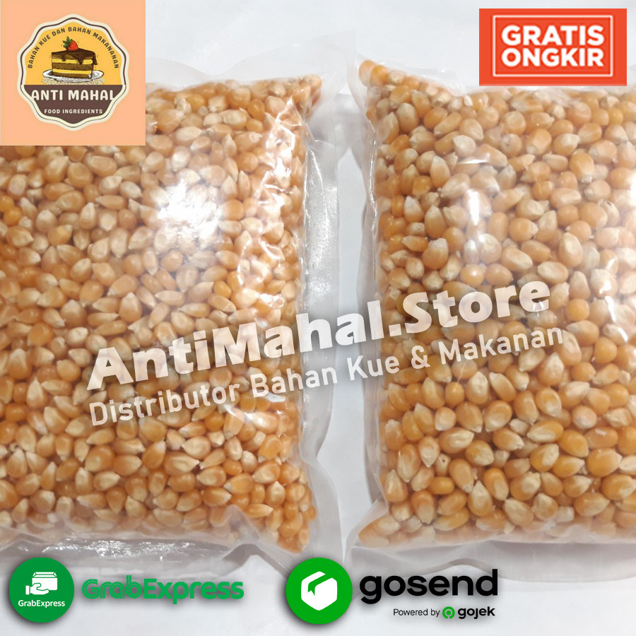 

Biji Jagung Popcorn 1kg / Biji Jagung Mentah Kering 1kg / Popcorn Jagung Premium 1kg repack