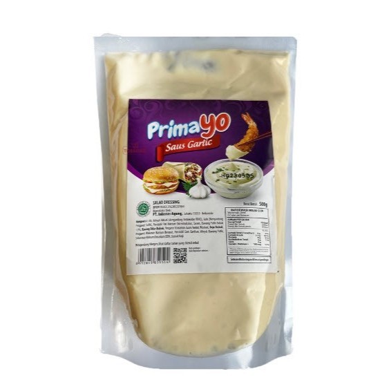 

Prima Agung Saos Garlic 500gr / Saus Garlic
