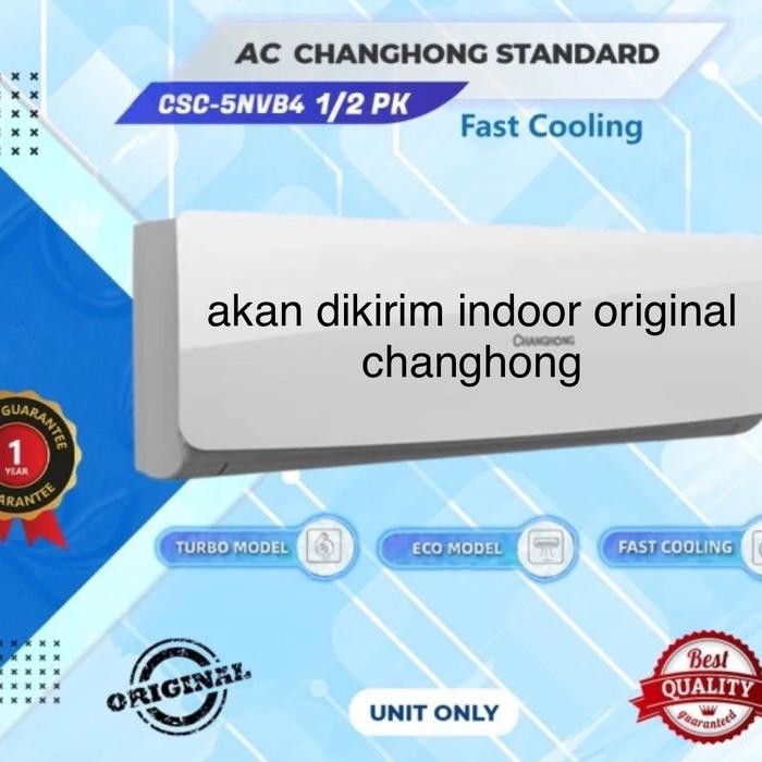 JTTOP" INDOOR AC TECO 1/2PK UNIT ONLY NEW MODEL