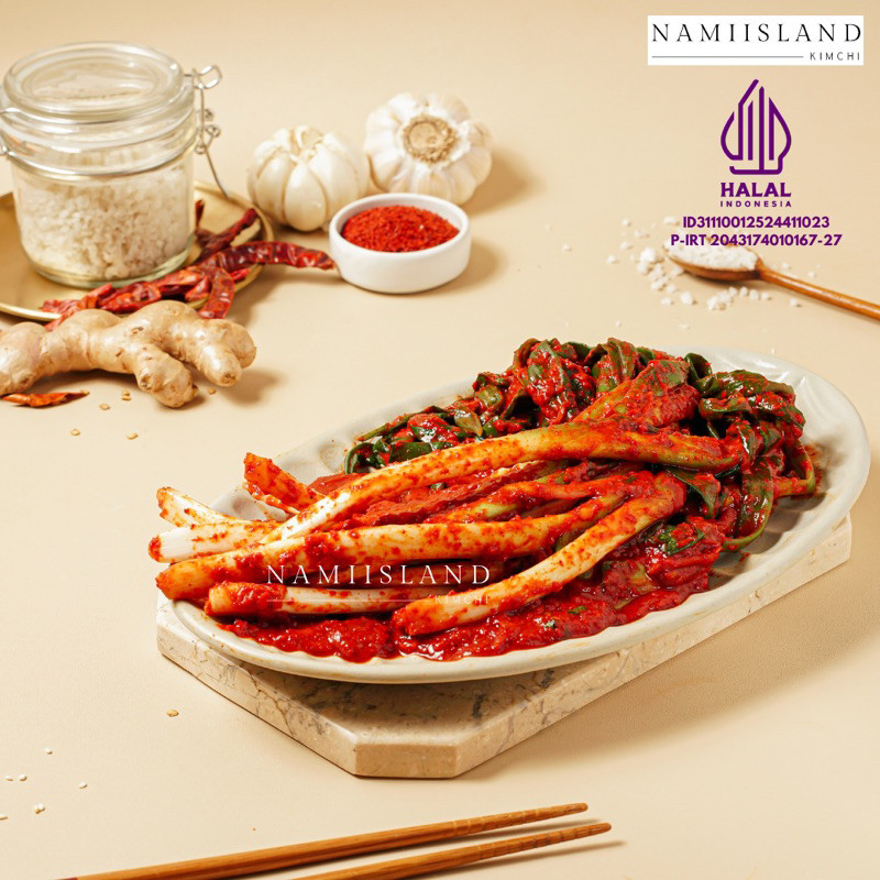 

Kimchi Daun Bawang (Pa Kimchi) 250gr