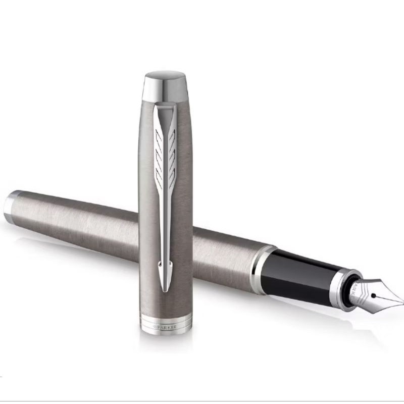 

Parker IM Stainless Steel Chrome Trim Fountain Pen 774