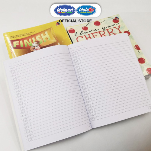 

IDOLMART Buku Tulis Kwarto SEGITIGA isi 38 Lembar - 1 Pak isi 10 Buku Kuarto