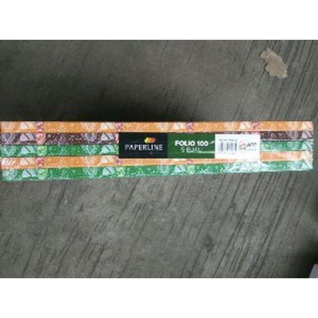 

Buku Tulis Hard Cover Paperline Folio isi 100 lembar