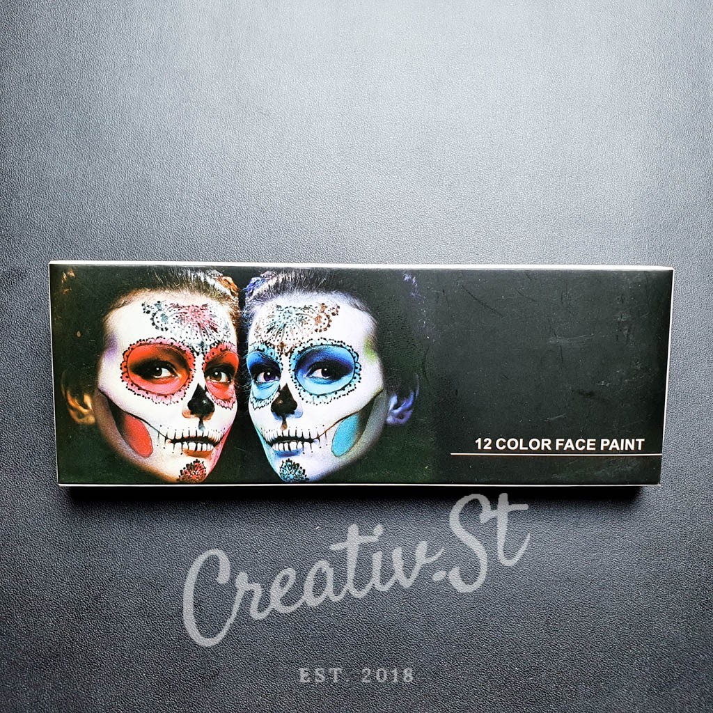 

V-TEC Cat Face Painting 12 Warna 1912 Cat Muka Cat Wajah