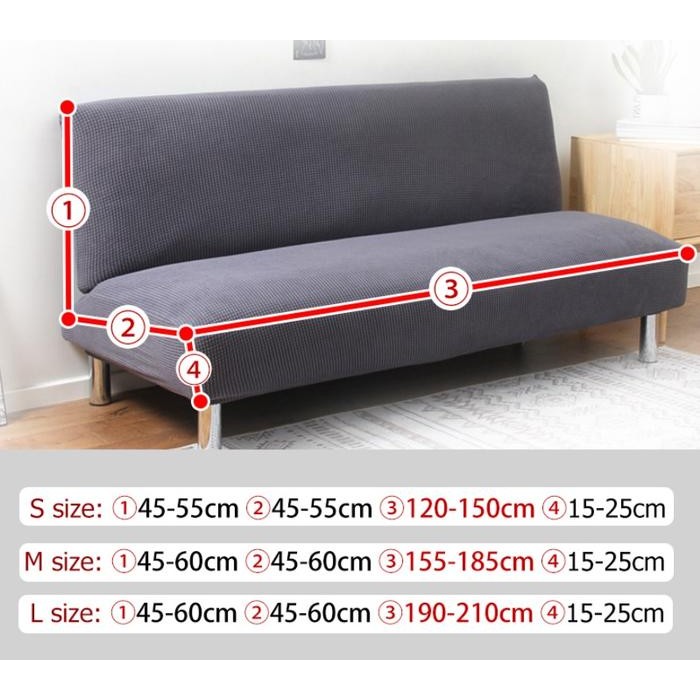 sarung sofa bed/ sarung sofa ranjang POLOS/ cover sofa