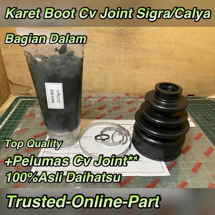 Karet Boot As Roda Cv Joint Sigra / Calya Dalam 100% Asli Daihatsu