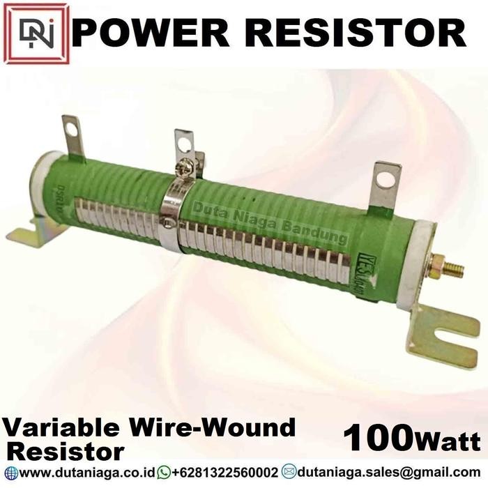 Dsr 100 Watt Resistor Variable Resistor Geser Bambu