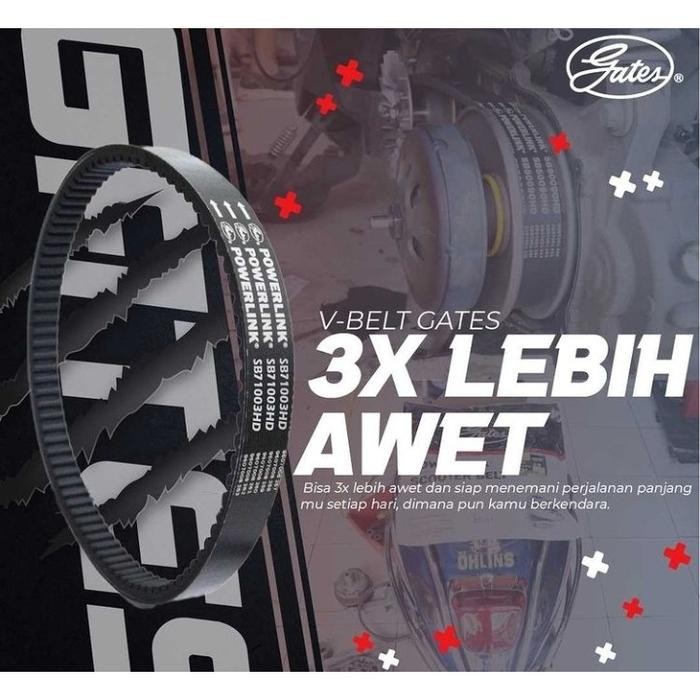 SALE!! VAN BELT V BELT V-BELT VBELT GATES POWERLINK HONDA SCOOPY ESP K93 K16