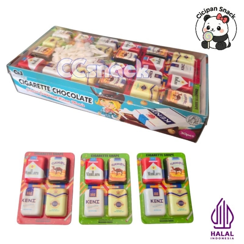 

WHYN!! C&J COKELAT CIGARETTE BOX ISI 30