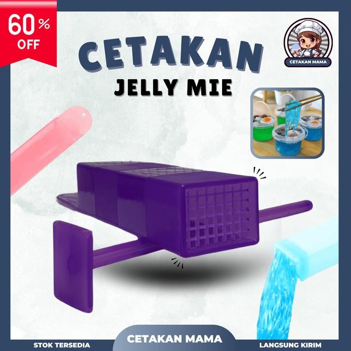 PREMIUM Cetakan Jelly Mie Noodle Jelly Mold Cetakan Pembuat Jelly Mie Agar Bentuk Mie Tokoroten Alat