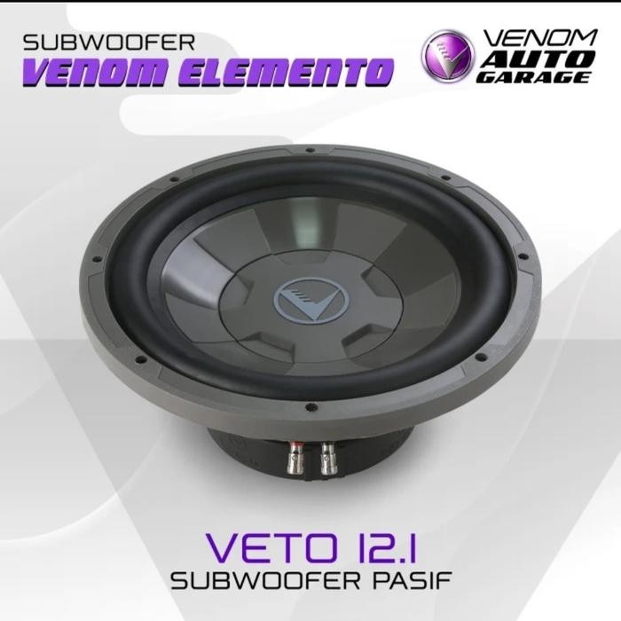 PREMIUM subwofer venom virus car audio 12in
