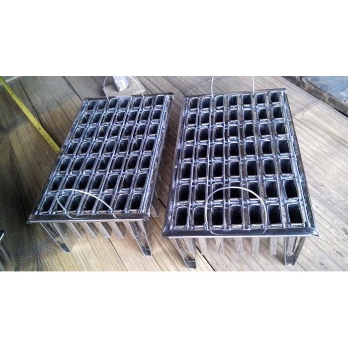 PREMIUM Cetakan Es Loli, Es Stik,Es Lilin bahan Stainless steel