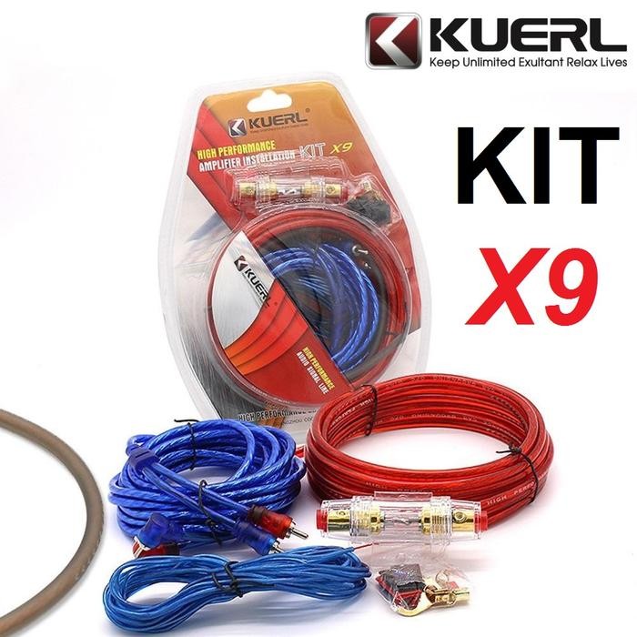 PREMIUM Paket Kabel Audio Mobil Full Set Instalasi Sound System Mobil