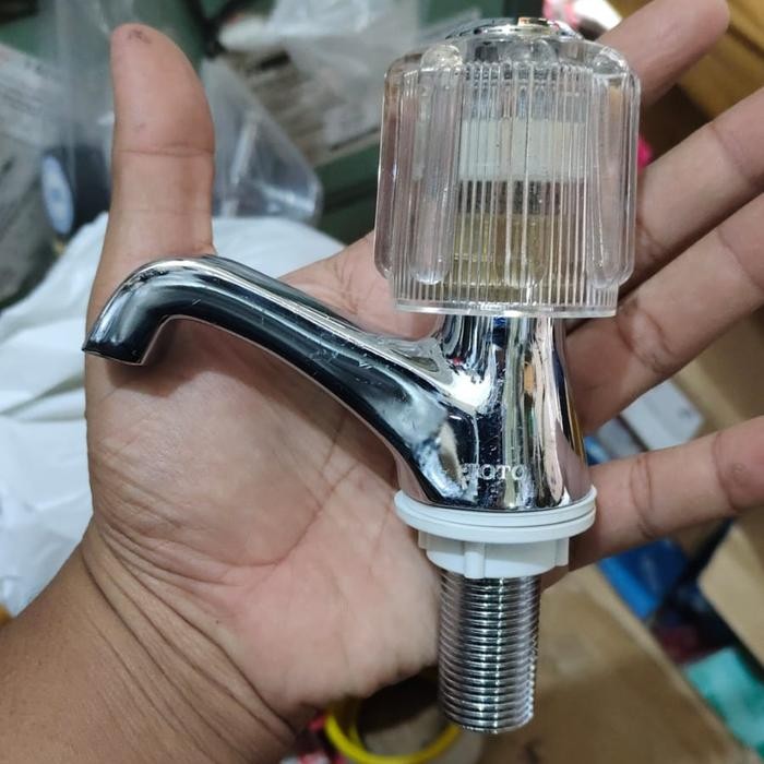 PREMIUM Kran Wastafel Toto T205MB kran wastafel putar Toto (bekas)