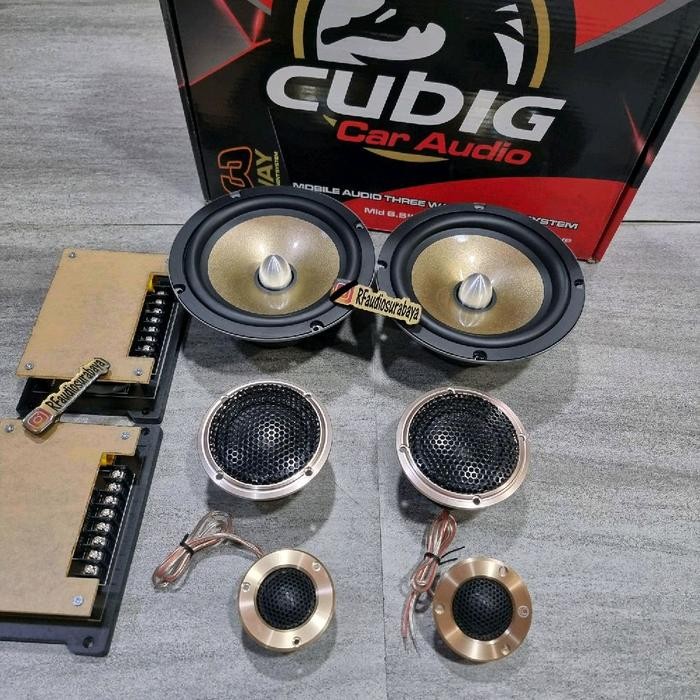 Speaker Split 3 Way Cubig Gold Series 65-3 Promo