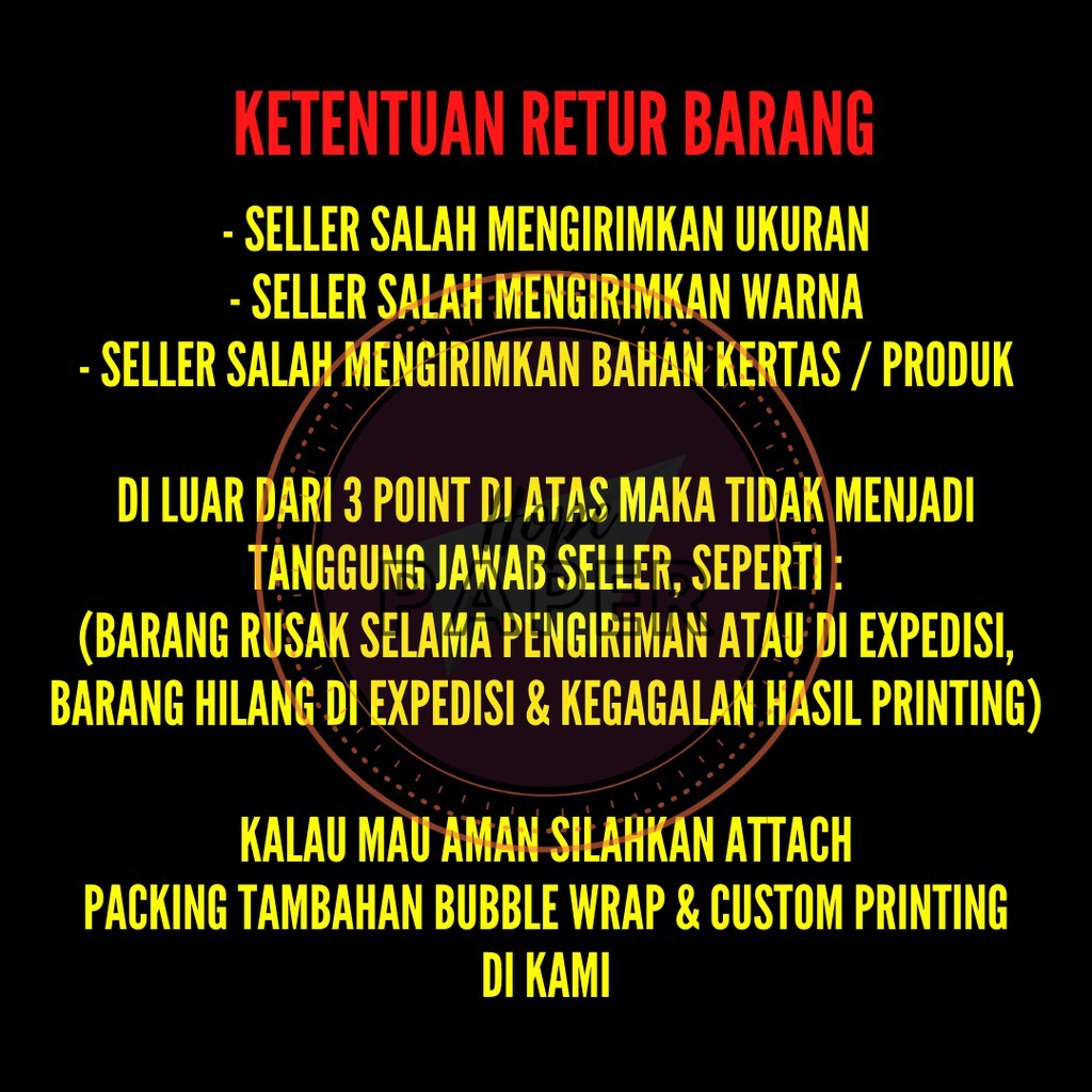 

Kertas BC A5 isi 250 lembar / Kertas Undangan A5 / Kertas Brief Card A5 / Kertas Manila A5