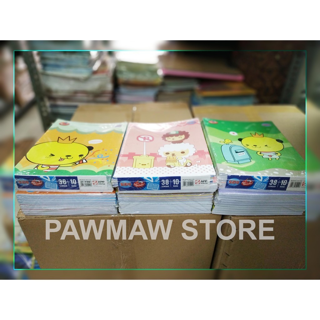 

Buku Tulis SIDU 38 Lembar ( PACK )