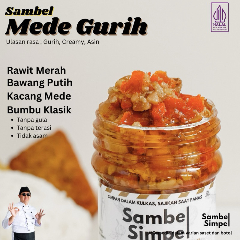 

Sambel Korek Mede Gurih Sambel Korek dengan Kacang Mede - Sambel Simpel - Simple - Halal