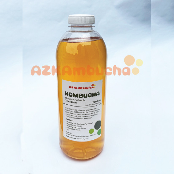 

WHYN!! KOMBUCHA ORIGINAL 1 Liter MINUMAN PROBIOTIK FERMENTASI bisa INSTAN/SAMEDAY
