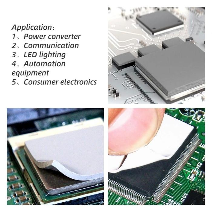 Thermal Cooling Pad Tape 10 cm 0.5 1 mm CPU GPU Processor VGA Heatsink