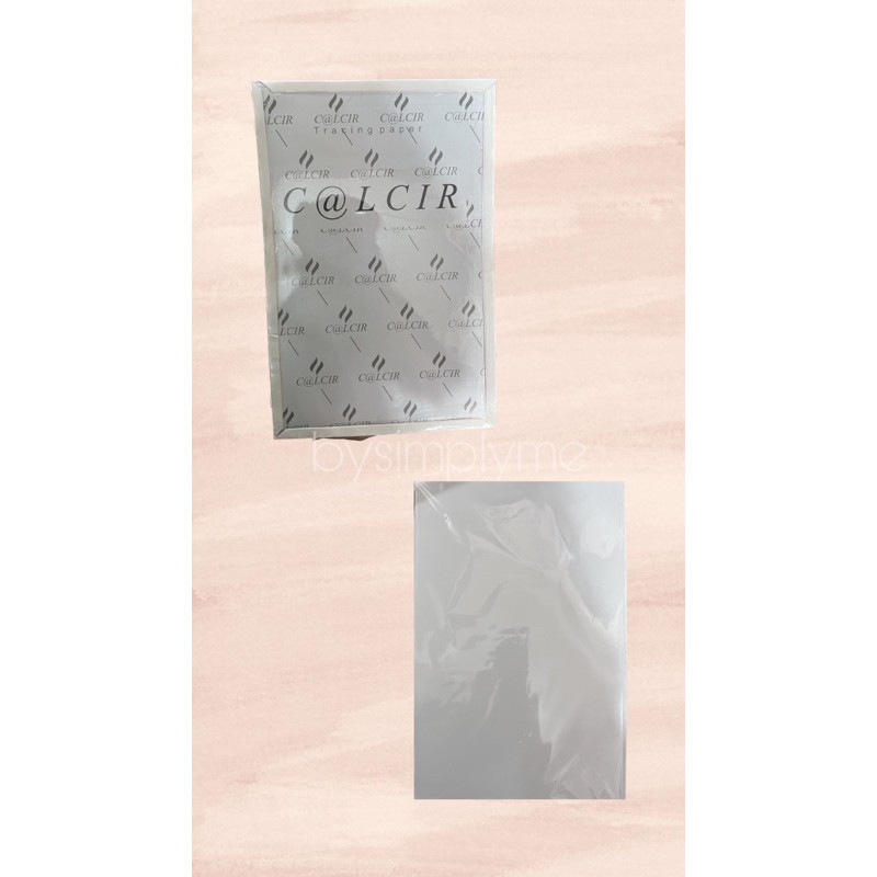 

KERTAS KALKIR PER 50 LEMBAR / CALCIR PAPER UKURAN FOLIO WE!!