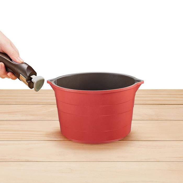 Midas 16Cm Saucepan + Detachable Handle #Gratisongkir