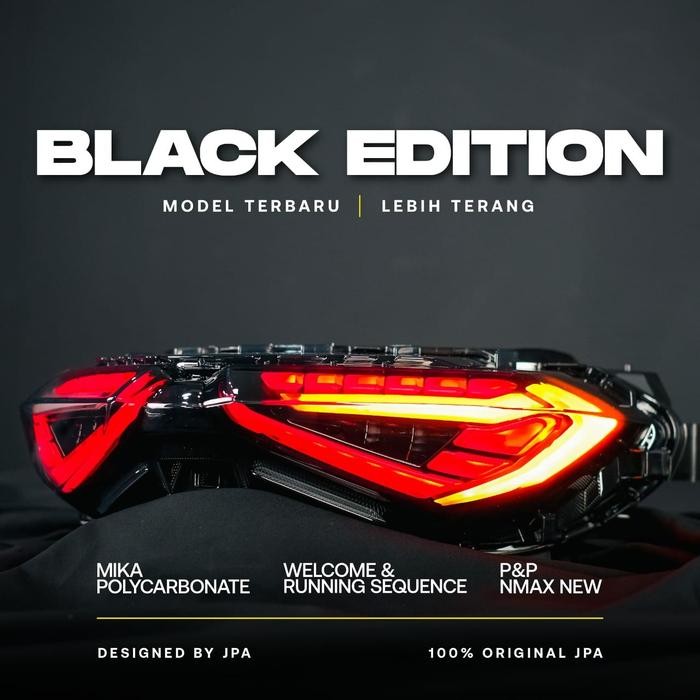 Lampu Stop / Rem Tipe Transformer Black Edition All New Nmax JPA Ori
