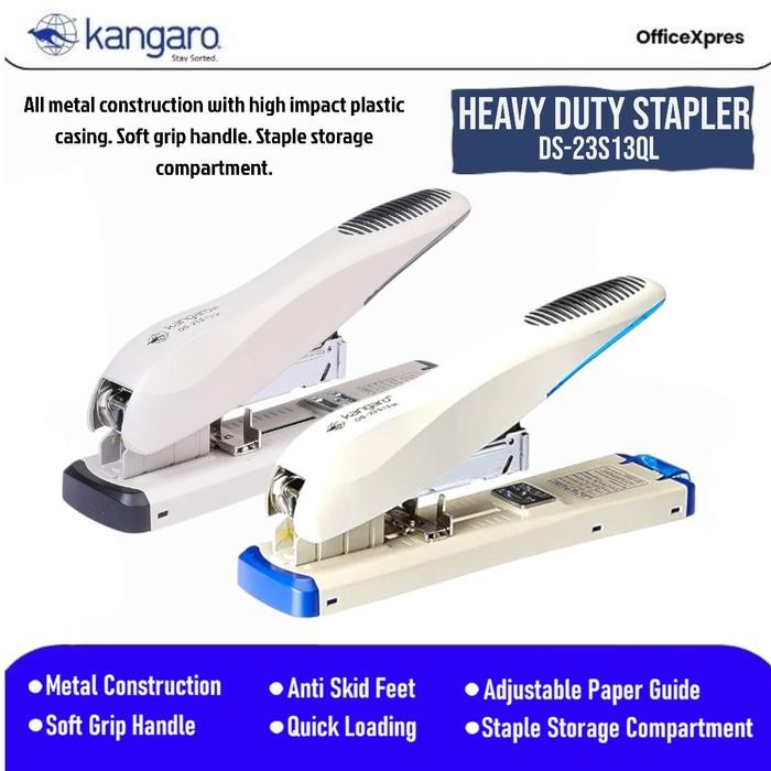 

No Na - Alat Staples Jilid Besar / Stapler Heavy Duty Ds 23S13 Ql Kangaro