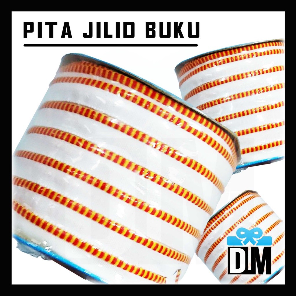 

Pita jilid buku untuk punggung hard cover finishing pita pembatas buku Termurah WE!!