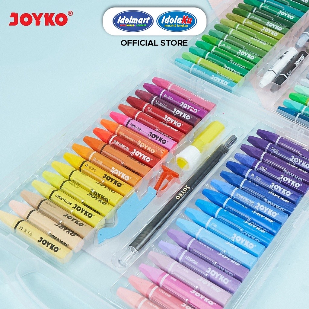 

IDOLMART Crayon Joyko 36 Warna Colors / Crayon