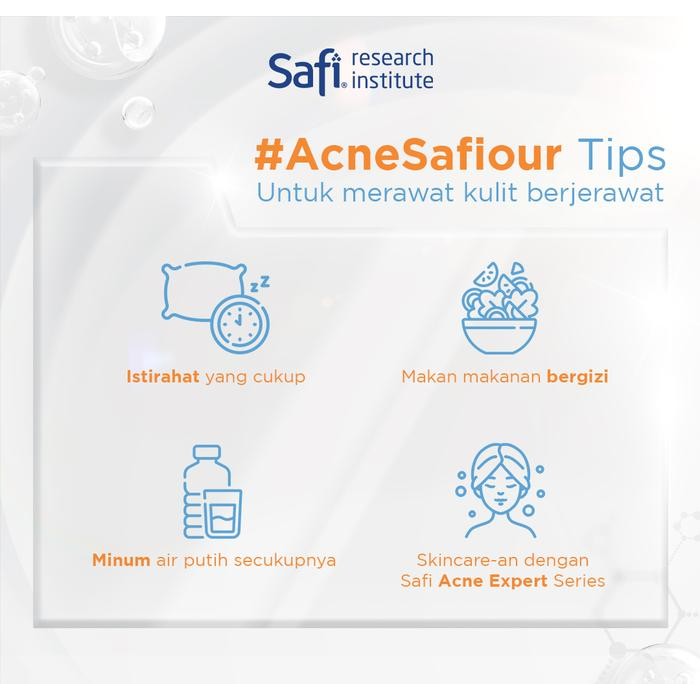Paket Safi Acne Expert Complete Skincare - Paket Skincare Lengkap Kulit Berjerawat
