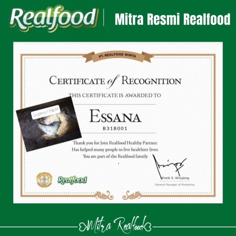 

Realfood Flawless Jelly ( Formulasi Sarang Burung Walet & Kolagen 12 Pcs )