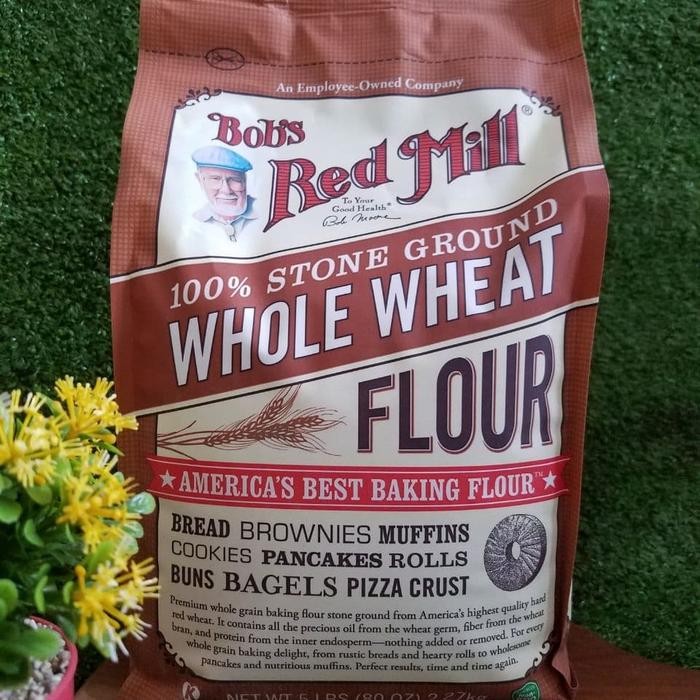 

SALE !!! BOB'S RED MILL STONE GROUND WHOLE WHEAT FLOUR 2,27KG READYY