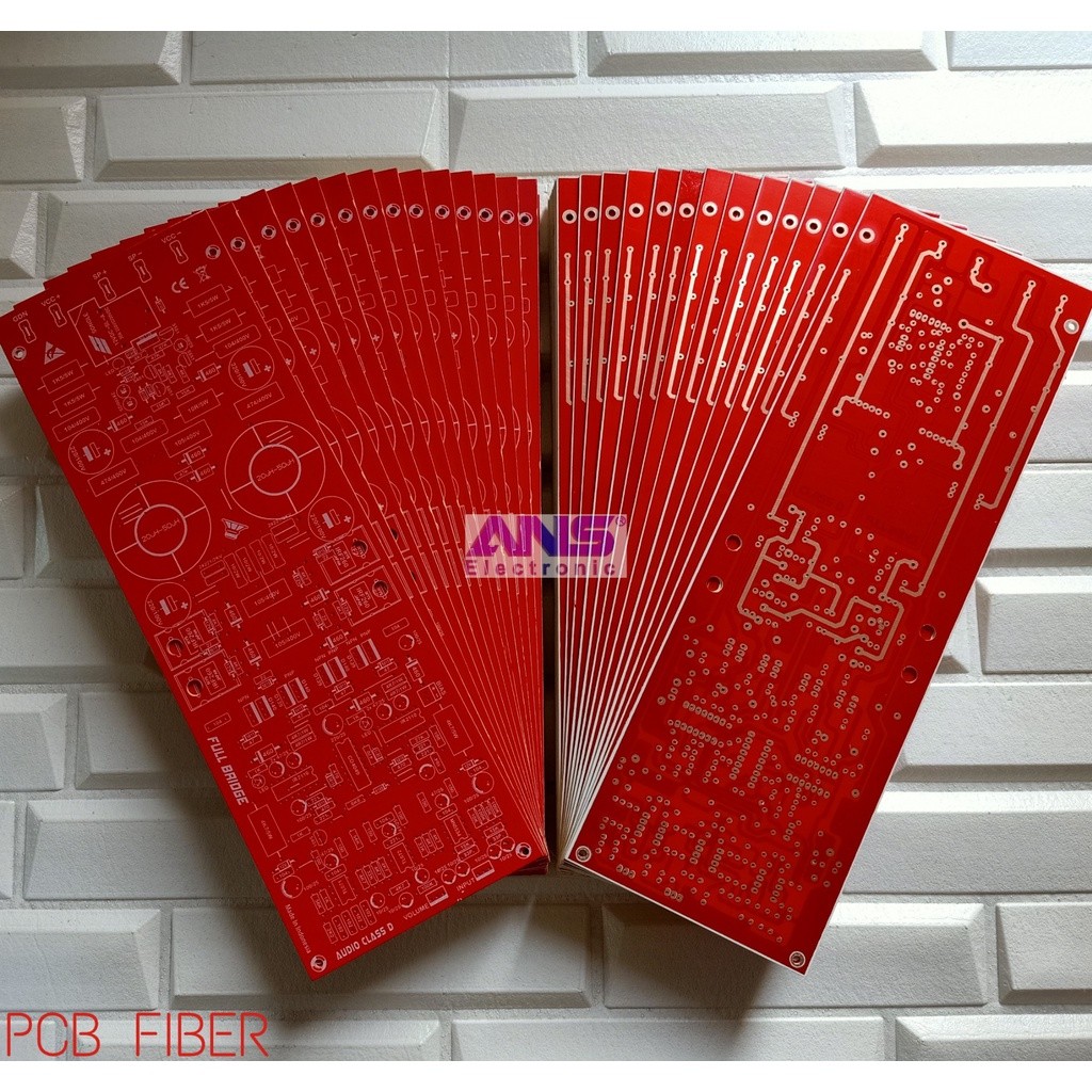 PCB CLASS-D FULLBRIDGE 4 FET