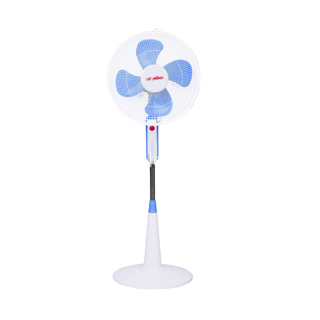 Stand Fan Niko NK 16NLR Kaki Bulat Kipas Angin Berdiri NK 16 NLR 16" Garansi Murah SNI Low Watt Kaki